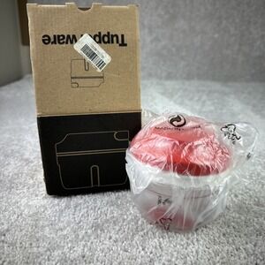 Tupperware Chop N Prep Chef Time Savers Hand-Held Turbo Chopper White Red